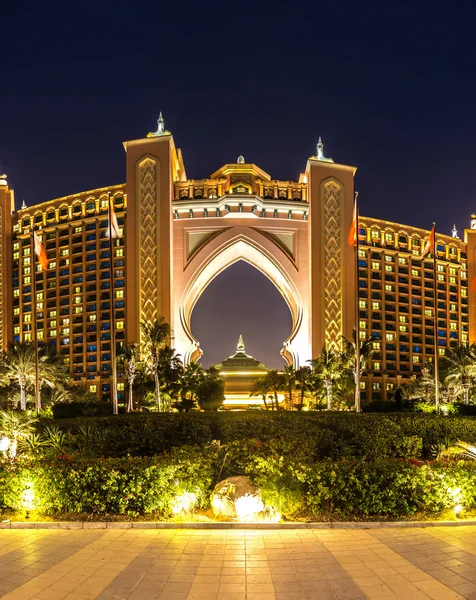 Atlantis, The Palm Hotel in Dubai, — Stock Photo, Image