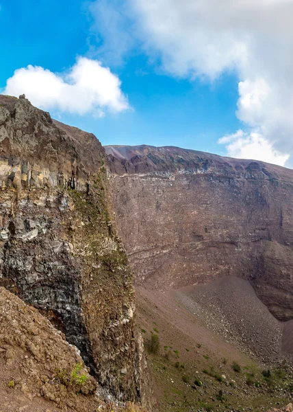 ベスビオ火山火口 — ストック写真