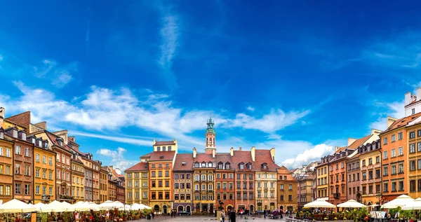 Rynek starego miasta w Warszawie — Zdjęcie stockowe