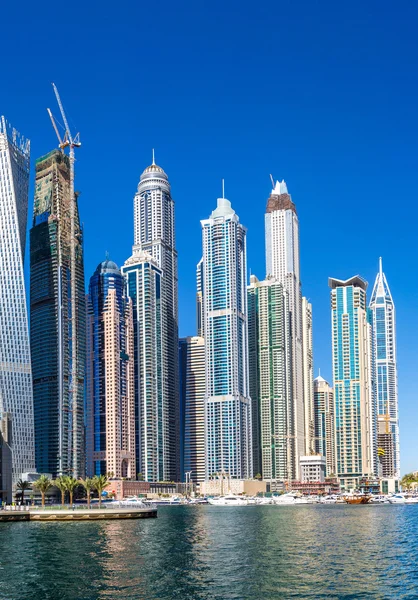 Panorama da marina de Dubai — Fotografia de Stock