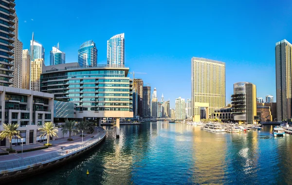 Panorama von dubai marina — Stockfoto