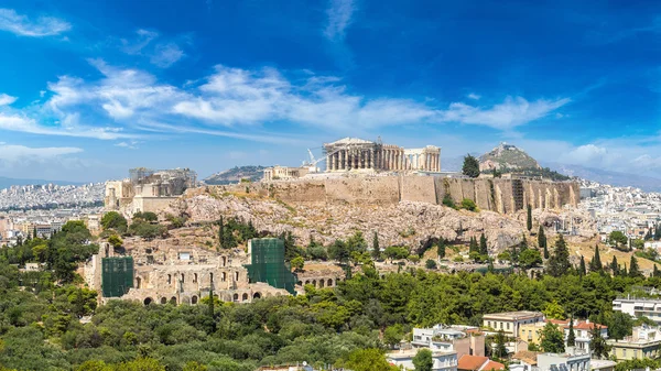 Acrópolis en Atenas en el día — Foto de Stock