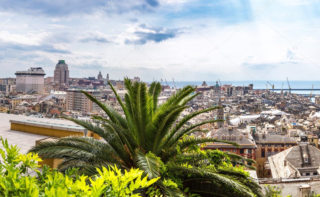 Genoa in a summer day, Italy