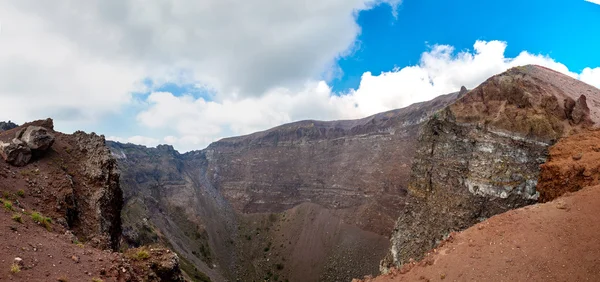 ベスビオ火山火口 — ストック写真