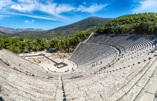Амфитеатр Эпидавра в Греции — стоковое фото