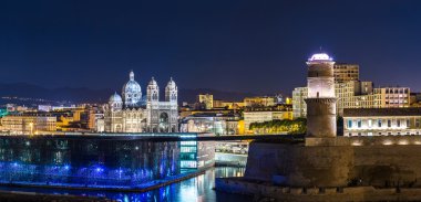 Saint Jean Kalesi ve katedral de la Binbaşı Marsilya