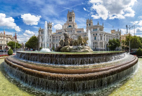 Fontány Cibeles v Madridu — Stock fotografie