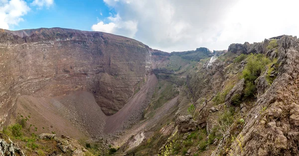 ベスビオ火山火口 — ストック写真