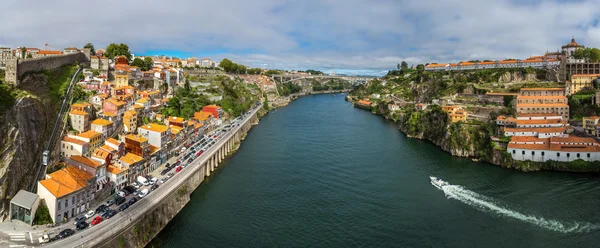 Portekiz 'deki Porto' nun hava görüntüsü — Stok fotoğraf