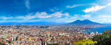 Napoli ve İtalya Vezüv Yanardağı