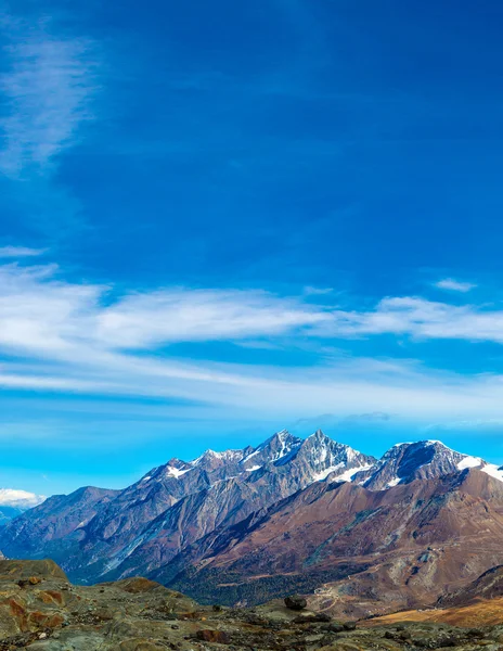 Paisaje montañoso de los Alpes —  Fotos de Stock