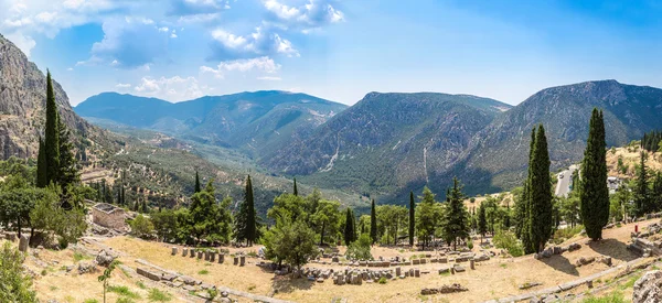 El tesoro ateniense en Delfos — Foto de Stock