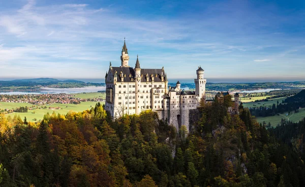 Замок Нойшванштайн в Германии — стоковое фото