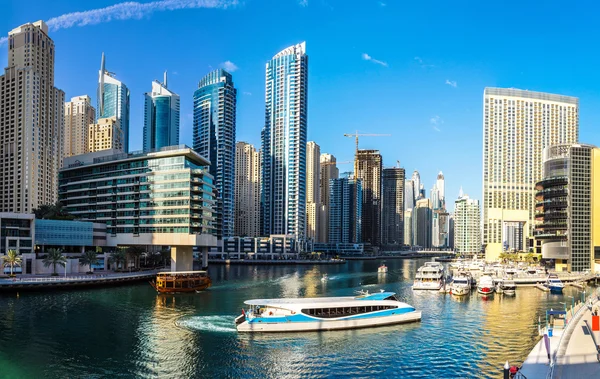 Panorama von dubai marina — Stockfoto