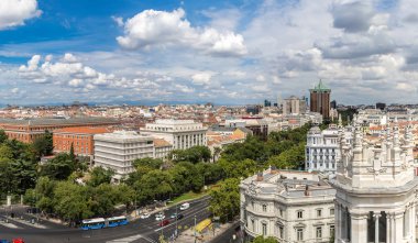 Plaza de cibeles Madrid, İspanya