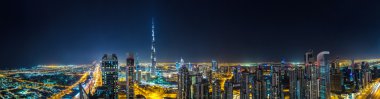 Downtown dubai, gece