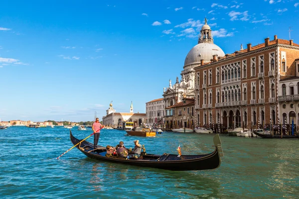 Góndola en Canal Grande — Foto de Stock