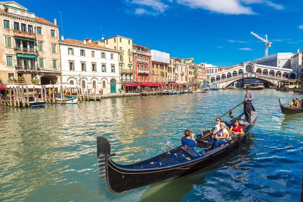 Gondola a Canal Grande — Stock Fotó