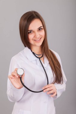 genç kadın doktor