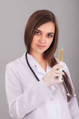 genç kadın doktor