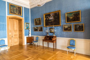 İç Rundale Sarayı Letonya