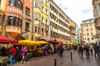 Innsbruck tarihi bölümünde sokak