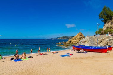 Lloret de Mar 'da plaj