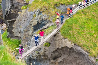 Carrick-A-Rede halat köprü, Kuzey İrlanda