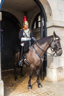 Londra, İngiltere'de kraliyet at Muhafızlar