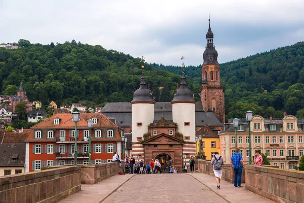 Ponte Vecchio a Heidelberg — Foto Stock