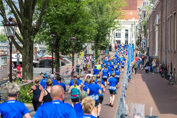 Maratón Amsterdam — Stock fotografie