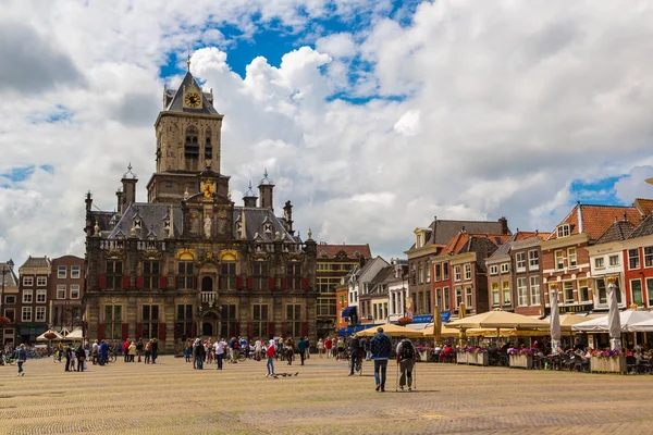 Stadhuis in Delft — Stockfoto