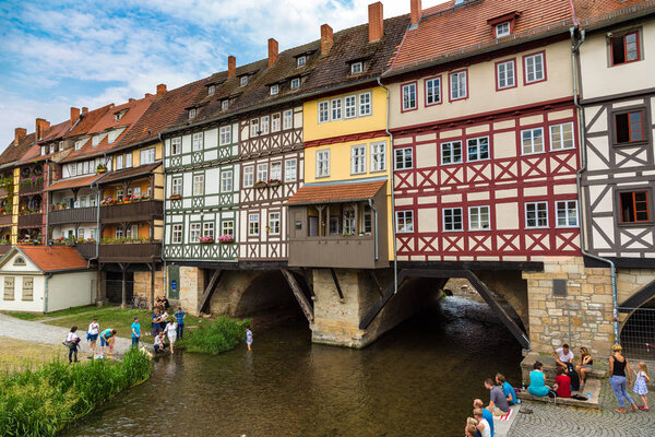 Bridge Kramerbrucke in Erfurt
