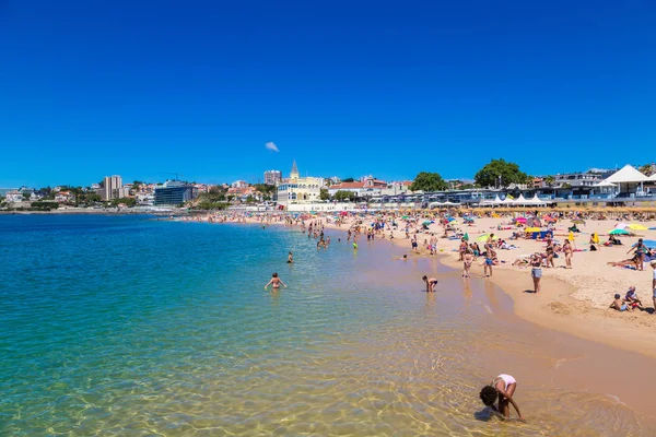 Az Estoril nyilvános strand — Stock Fotó