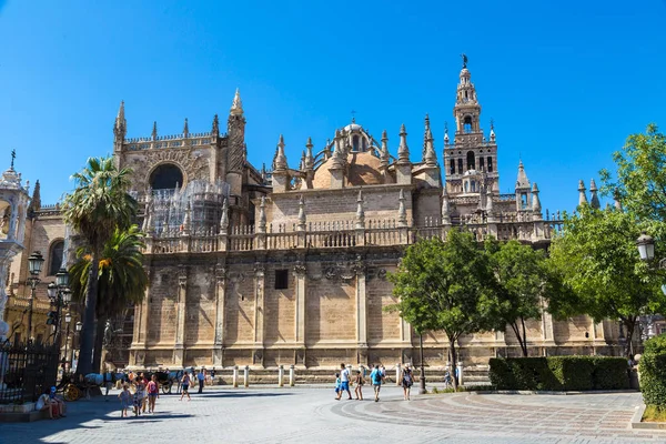 Seville Cathedral in Sevilla — Stock Photo, Image