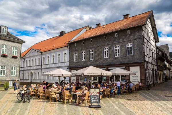 Piazza principale a Goslar — Foto Stock