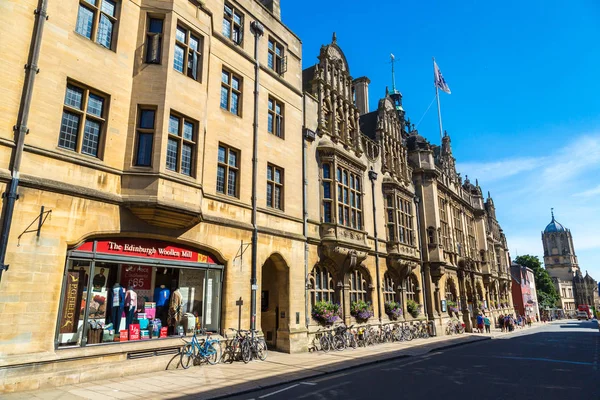 Calle vieja en Oxford — Foto de Stock