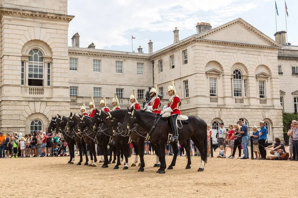 Royal Guards in Admiralty House in London — Stock Photo, Image