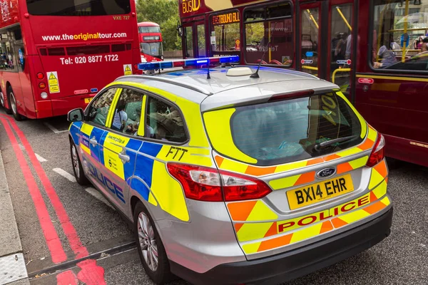 London Metropolitan Police vehicle — Stock Photo, Image