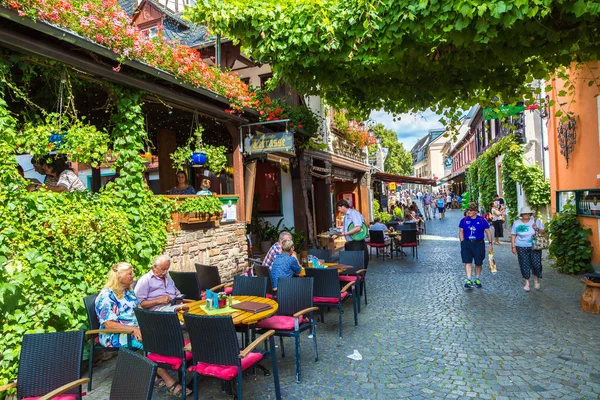 Давній архітектурі Rudesheim, Німеччина — стокове фото