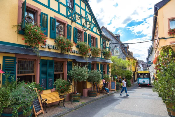 Antigua arquitectura de Rudesheim, Alemania —  Fotos de Stock