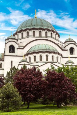 Ortodoks Kilisesi Saint Sava Belgrad, Sırbistan