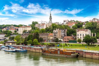 Bir yaz günü Belgrad cityscape