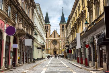 Saraybosna'da harcanıp gitti verahibe Katedrali