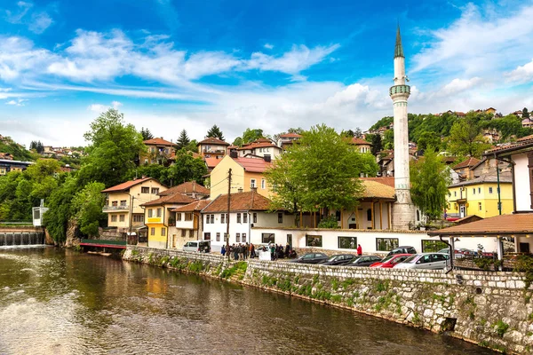 Centro histórico de Sarajevo — Foto de Stock