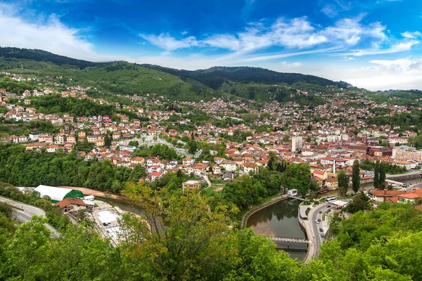 Panoramik Saraybosna — Stok fotoğraf