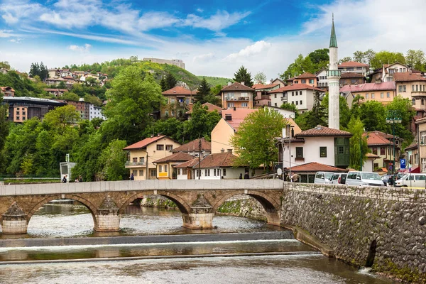 Historické centrum Sarajeva — Stock fotografie