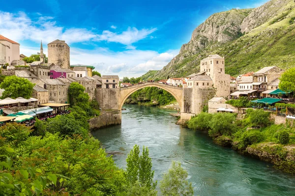 Die alte Brücke in Mostar — Stockfoto