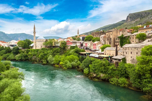 Historiska centrum i Mostar — Stockfoto