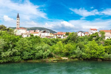 Mostar'ın tarihi merkezinde